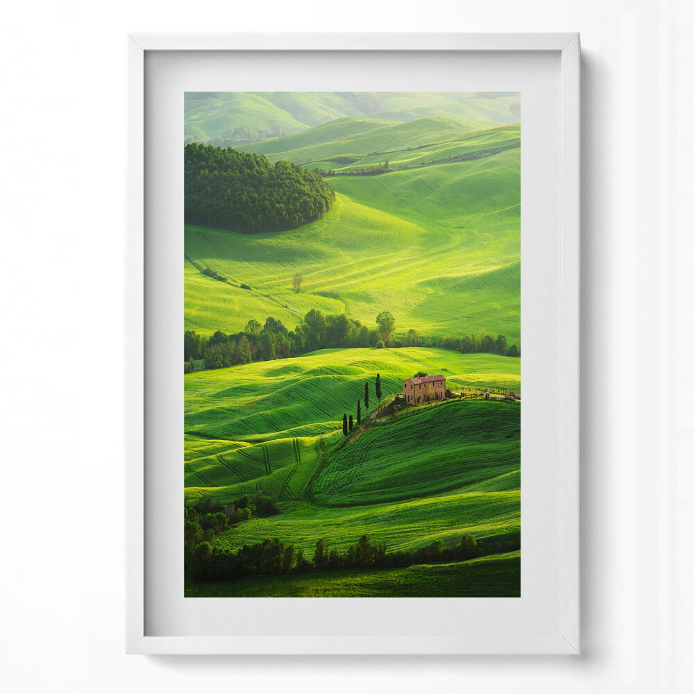 Obraz pionowy Piekny pejzaż natury Włochy