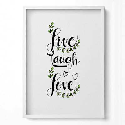 Obraz pionowy Dekoracyjny napis do domu 