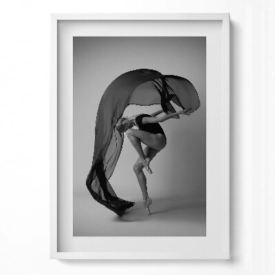 Obraz pionowy Zdjęcie tancerki w tańcu
