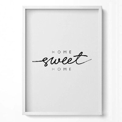 Obraz pionowy Ozdobny napis do mieszkania 