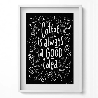 Obraz pionowy Ozdobny napis do kuchni