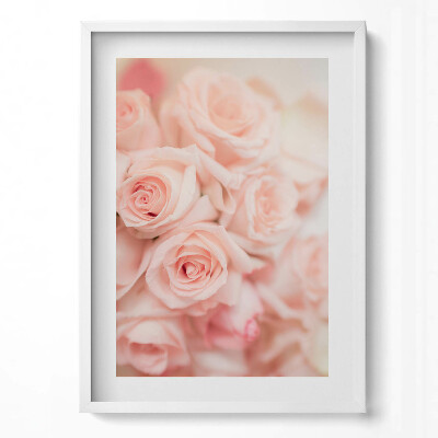 Obraz pionowy Romantyczny bukiet róż