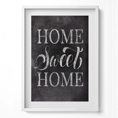 Obraz pionowy Napis do mieszkania 