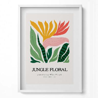 Obraz pionowy Ilustracja roślin i kwiatów