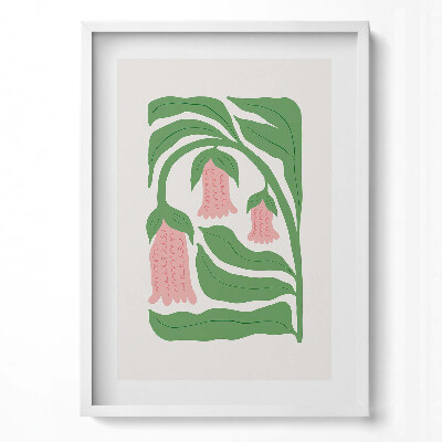 Obraz pionowy Ilustracja roślin i kwiatów