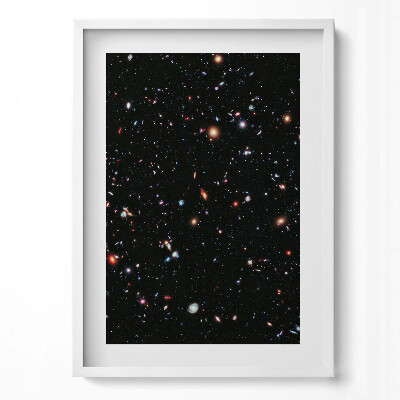 Obraz pionowy Zdjęcie NASA - gwieździsty kosmos