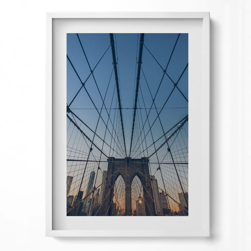 Obraz pionowy Architektura Most Brookliński w Londynie