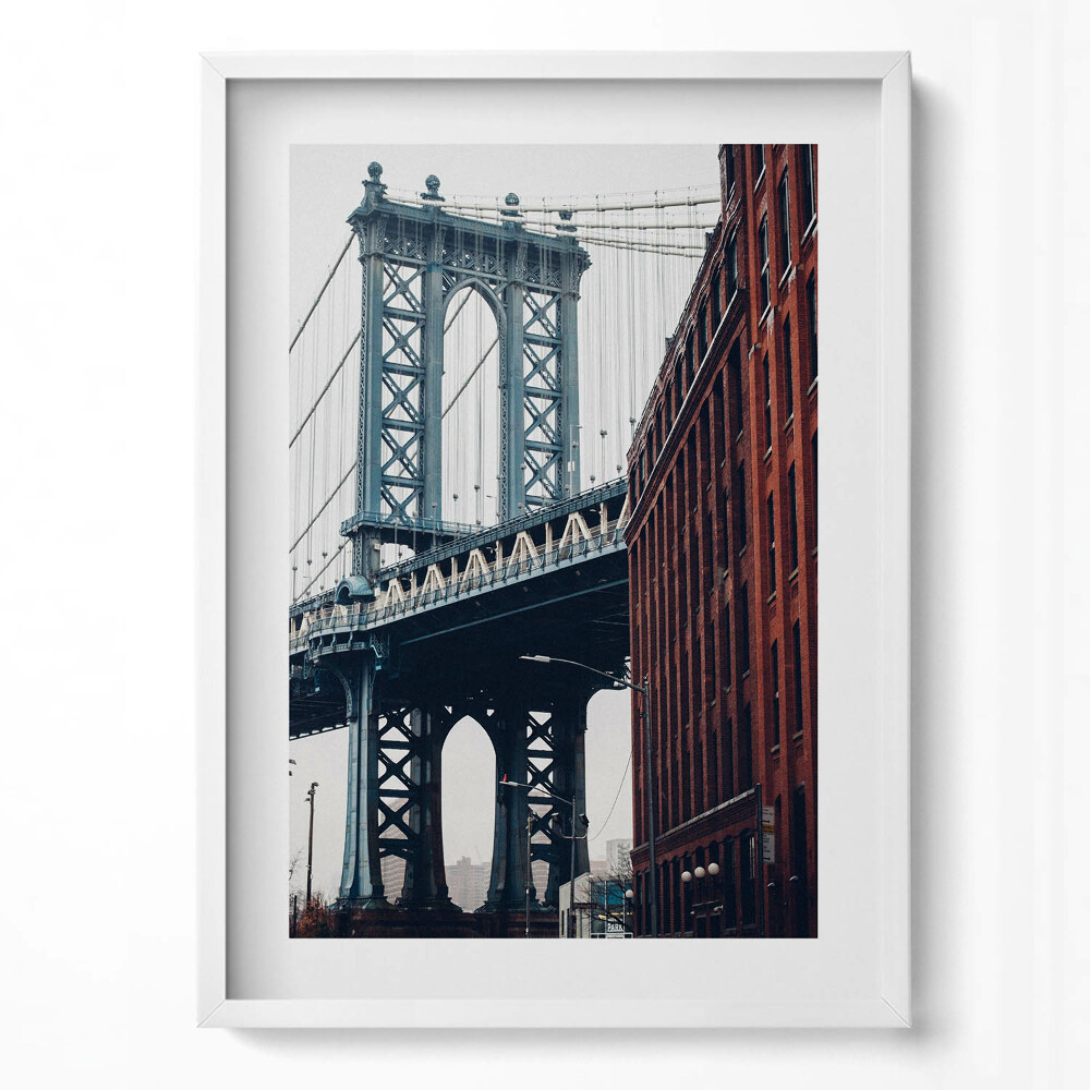 Obraz pionowy Architektura miasta most