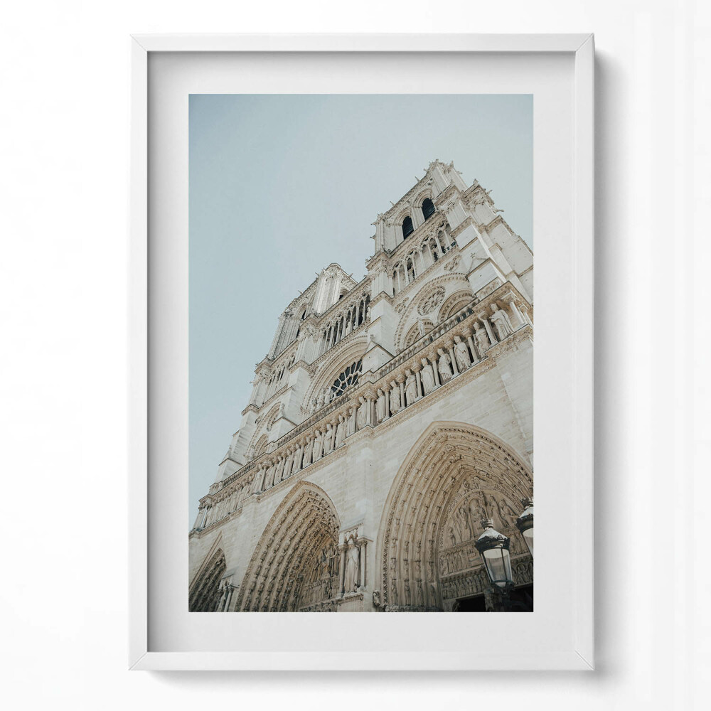 Obraz pionowy Katedra Notre Dame Paryż Francja