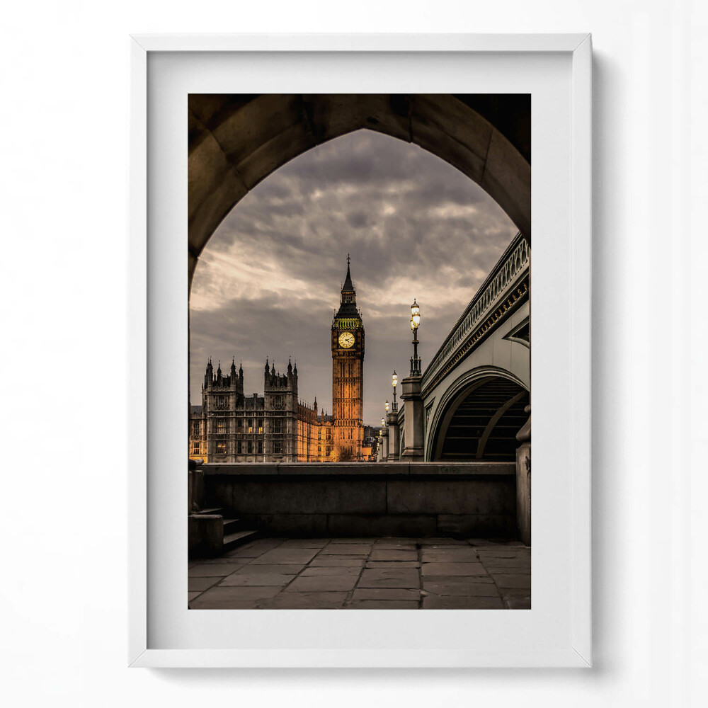 Obraz pionowy Widok na Big Bena w Londynie