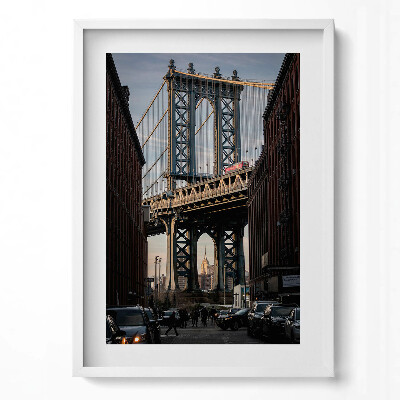 Obraz pionowy Architektura most i budynki