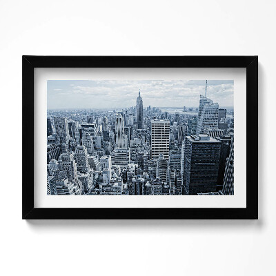 Obraz w ramie Widok na Nowy York