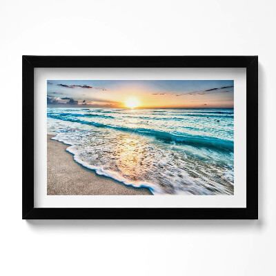 Obraz w ramie Plaża morze piasek