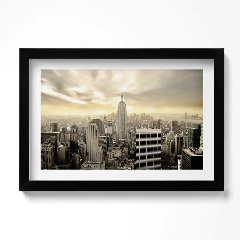 Obraz w ramie Panorama Empire State Building