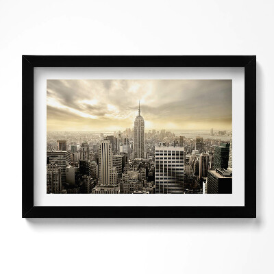 Obraz w ramie Panorama Empire State Building