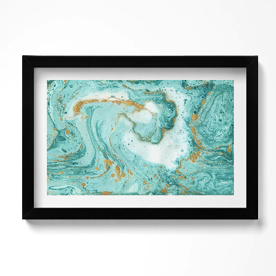 Obraz w ramie Dekoracyjna tekstura marmuru