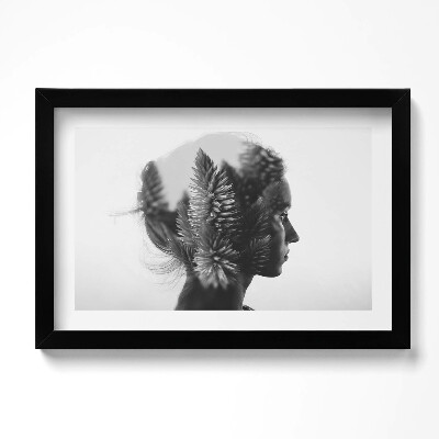 Obraz w ramie Ludzka wrażliwość i myśli