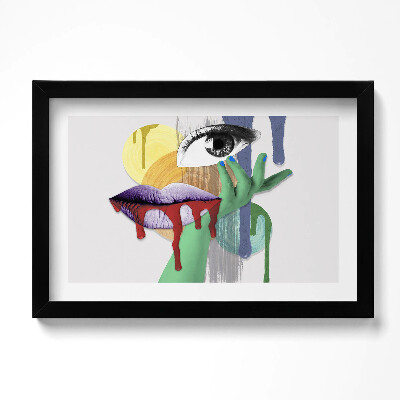 Obraz w ramie Surrealistyczny kolaż