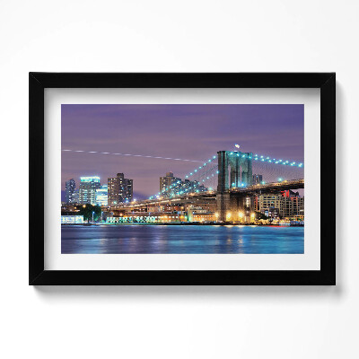 Obraz w ramie Brookliński Most