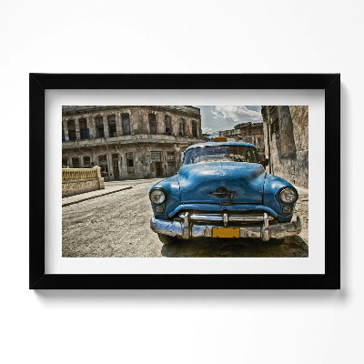 Obraz w ramie Klasyczny zabytkowy samochód