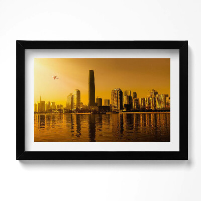 Obraz w ramie Rzeka Zhujiang Chiny