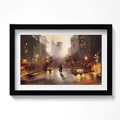 Obraz w ramie Widok ulicy Nowego Jorku