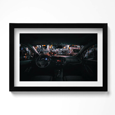 Obraz w ramie Samochód w Tokio