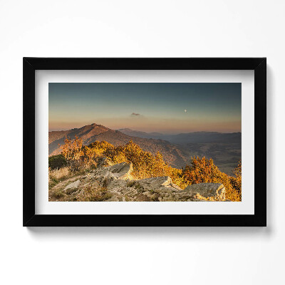 Obraz w ramie Góry Bieszczady