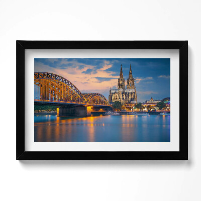 Obraz w ramie Widok na ratusz