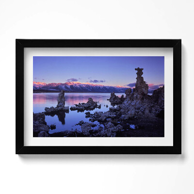 Obraz w ramie Jezioro Mono lake Kalifornia USA