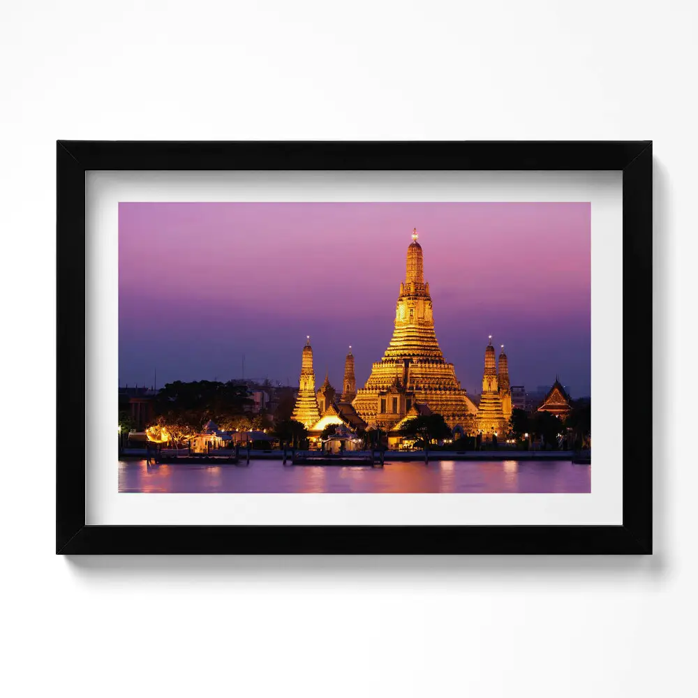 Obraz w ramie Świątynia w Bangkok Tajlandia