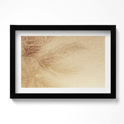 Obraz w ramie Plaża piasek wakacje