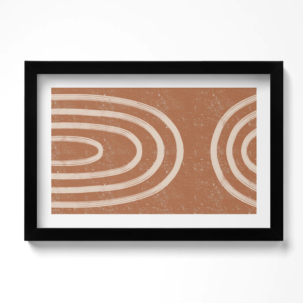 Obraz w ramie Sztyka minimalistyczna w stylu boho