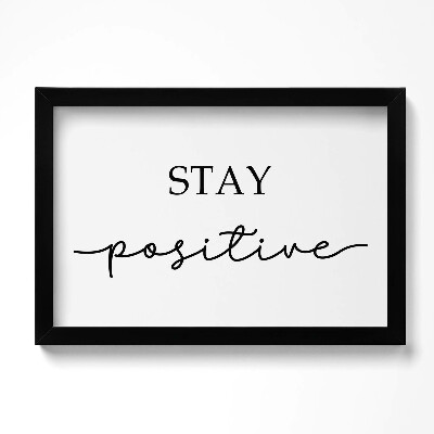 Obraz w ramie Motywacyjny napis 