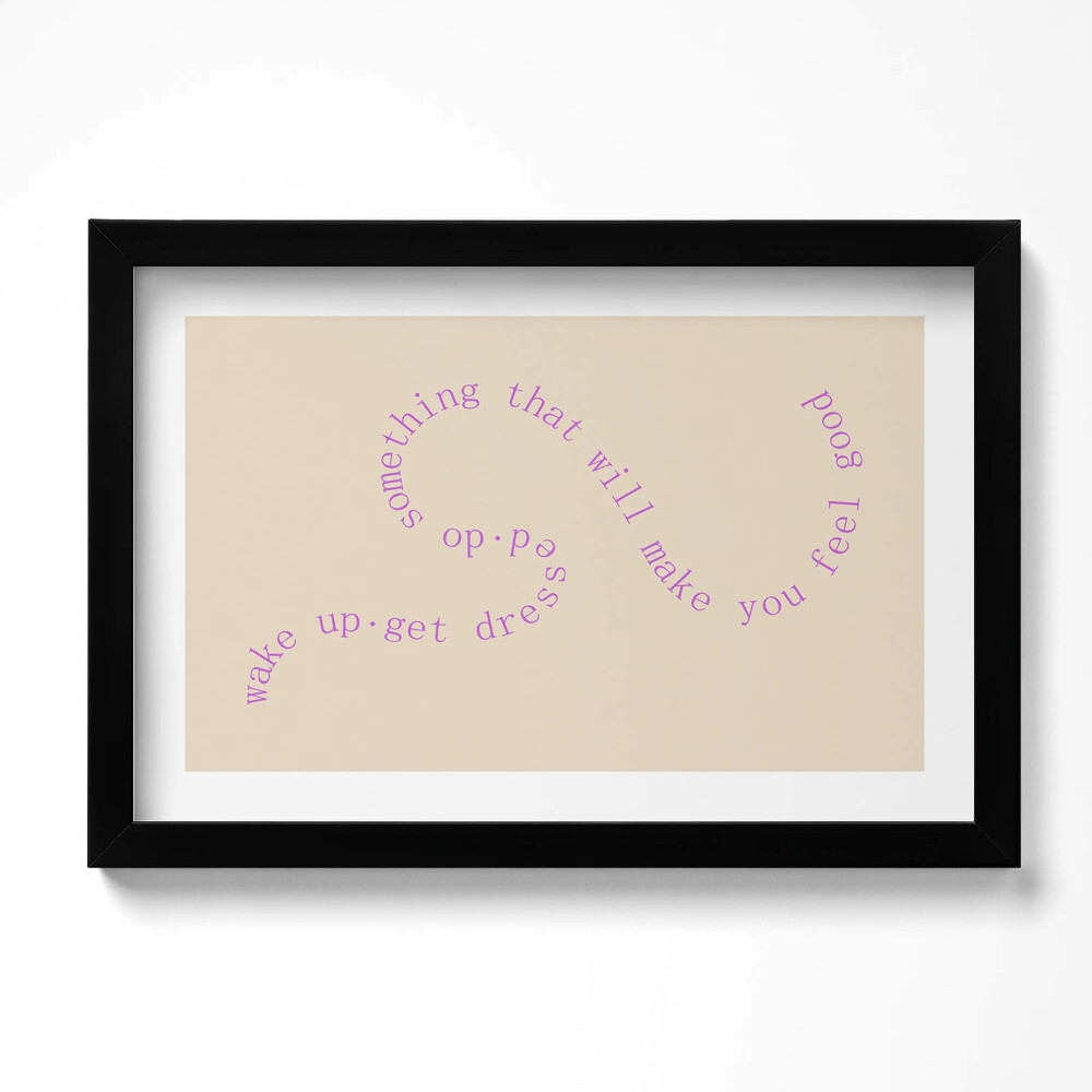 Obraz w ramie Motywacyjna inspirująca sentencja