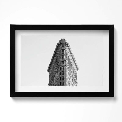 Obraz w ramie Symetryczny budynek