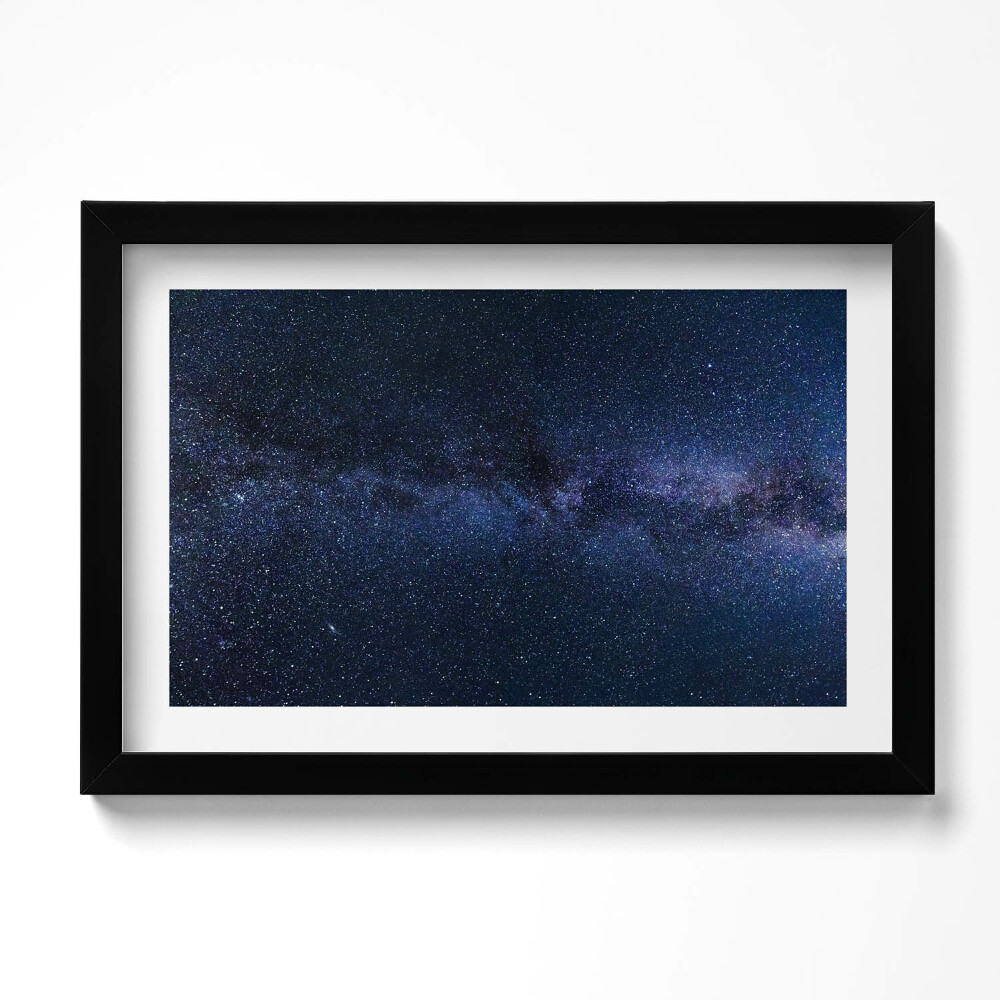 Obraz w ramie Zdjęcie kosmosu i gwiazd