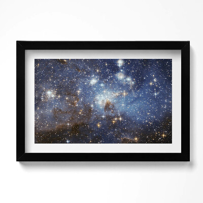 Obraz w ramie Niebo i gwiazdy kosmos