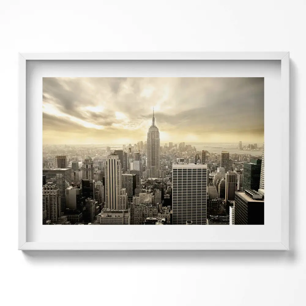 Obraz w ramie Panorama Empire State Building