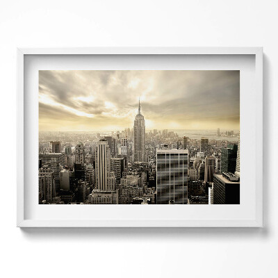 Obraz w ramie Panorama Empire State Building