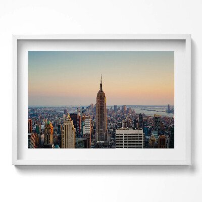 Obraz w ramie Panorama Nowego Yorku