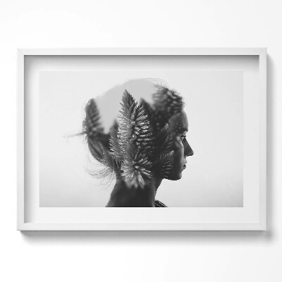 Obraz w ramie Ludzka wrażliwość i myśli