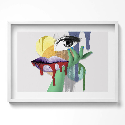 Obraz w ramie Surrealistyczny kolaż