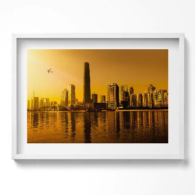 Obraz w ramie Rzeka Zhujiang Chiny