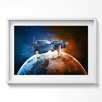 Obraz w ramie Statek kosmiczny