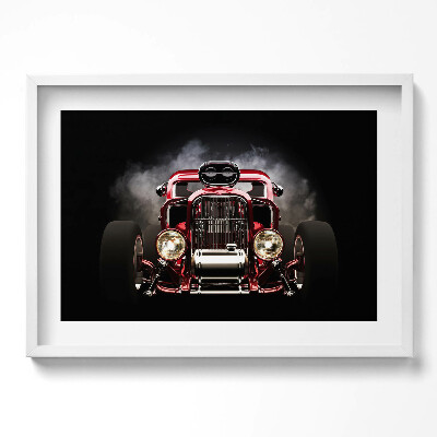 Obraz w ramie Stary zabytkowy samochód