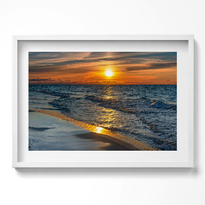 Obraz w ramie Władysławowo Morze Bałtyckie