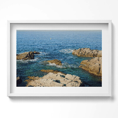 Obraz w ramie Wybrzeże Costa Brava