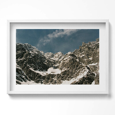 Obraz w ramie Góry Watzmann Berchtesgadener