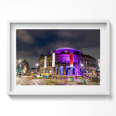 Obraz w ramie Leeds Corn Exchange w Anglii